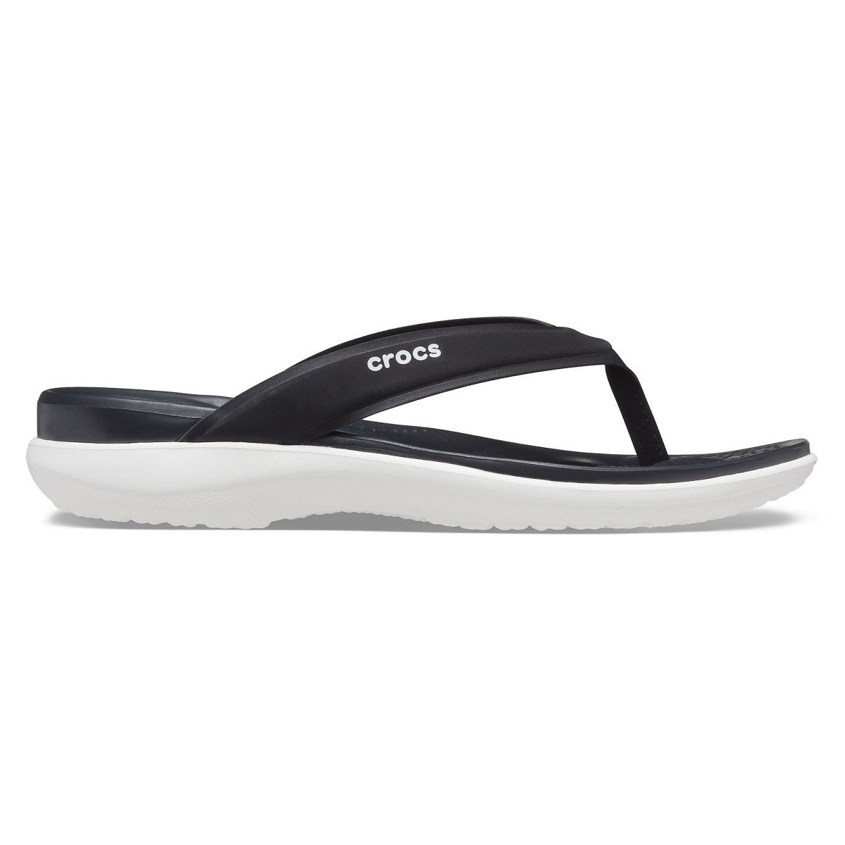 Șlapi Crocs Women’s Capri V Sporty Flip Negru – Black Black imagine 2022