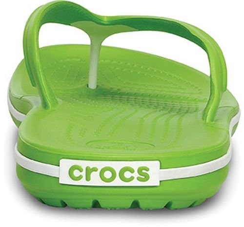 Slapi Crocs Crocband Flip Verde - Volt Green - 2 | YEO
