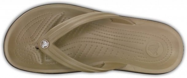Slapi Crocs Crocband Flip Maro - Khaki - 1 | YEO