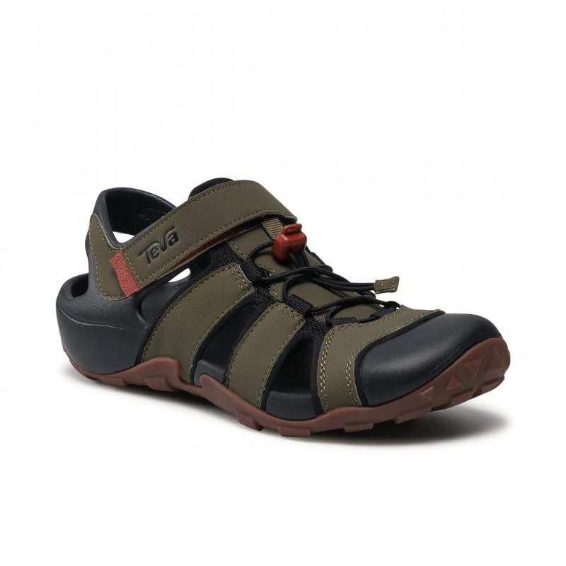 Sandale Teva Men’s Flintwood Verde – Dark Olive barbati imagine 2022