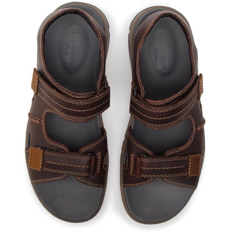 Sandale Clarks Brixby Shore Maro - Dark Brown