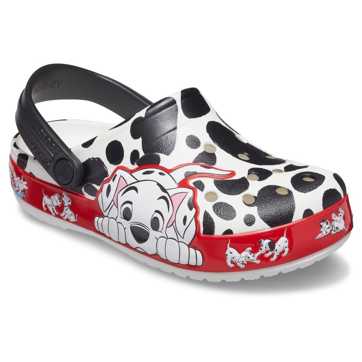 Saboți Crocs Fun Lab Disney 101 Dalmatians Clog K Alb - White - 2 | YEO