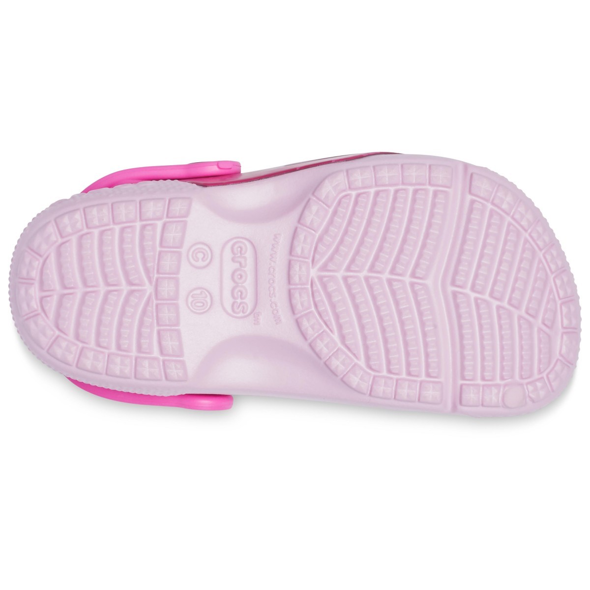 Saboti Crocs Fun Lab Paw Patrol Patch Clog Roz - Ballerina Pink - 4 | YEO