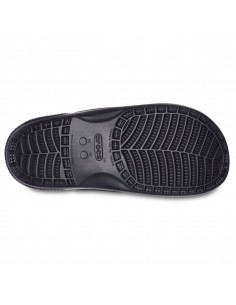 Papuci Classic Crocs... Negru - Black/Lime Punch 2