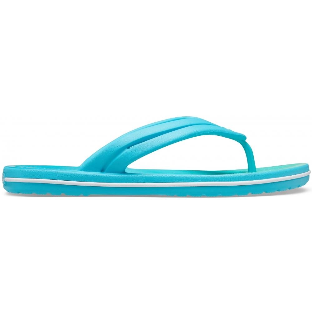 Șlapi Crocs Women’s Crocband Ombre Flip Albastru deschis - Digital Aqua/Multi - 1 | YEO