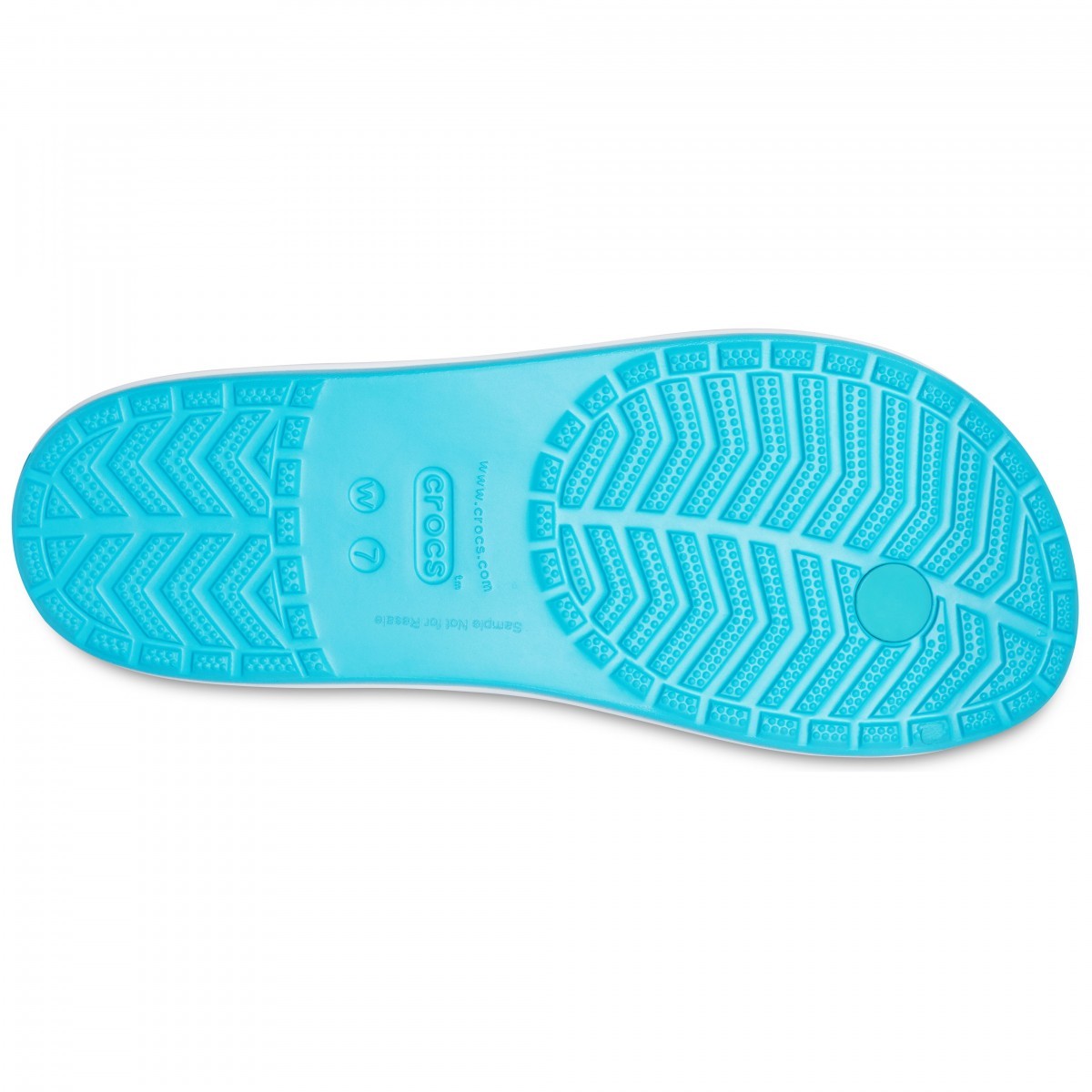 Șlapi Crocs Women’s Crocband Ombre Flip Albastru deschis - Digital Aqua/Multi - 2 | YEO