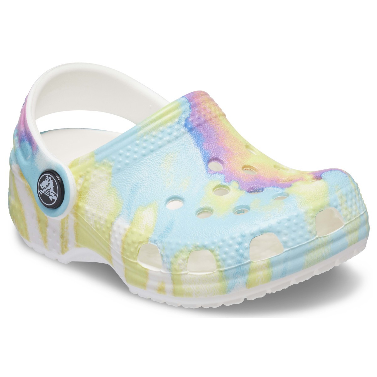 Saboti Crocs Littles Graphic Clog Alb - White/Multi - 1 | YEO