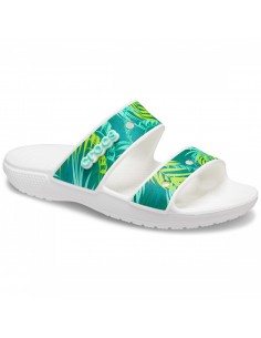 Papuci Classic Crocs... Alb - White/Multi 2