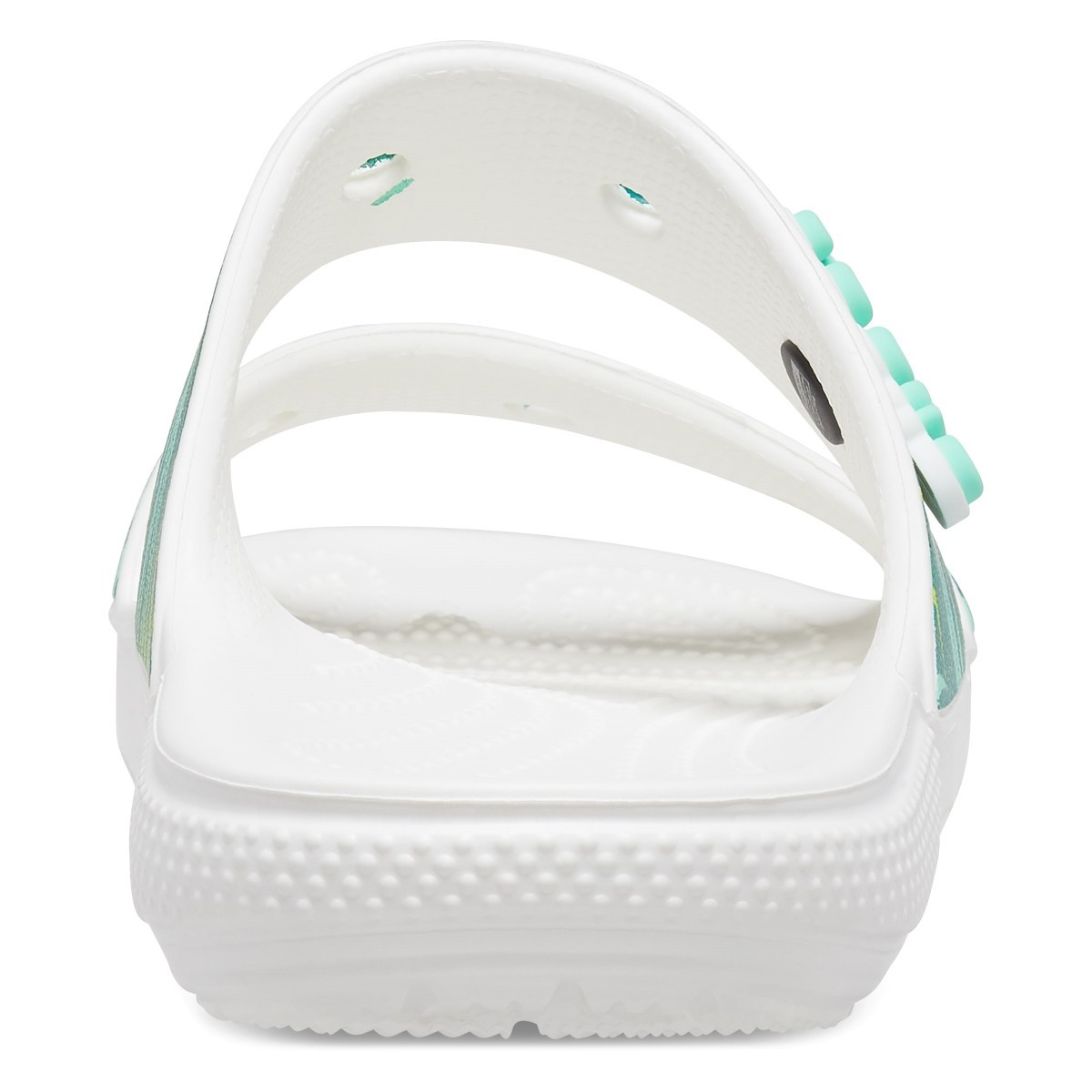 Papuci Classic Crocs Tropical Sandal Alb - White/Multi - 3 | YEO