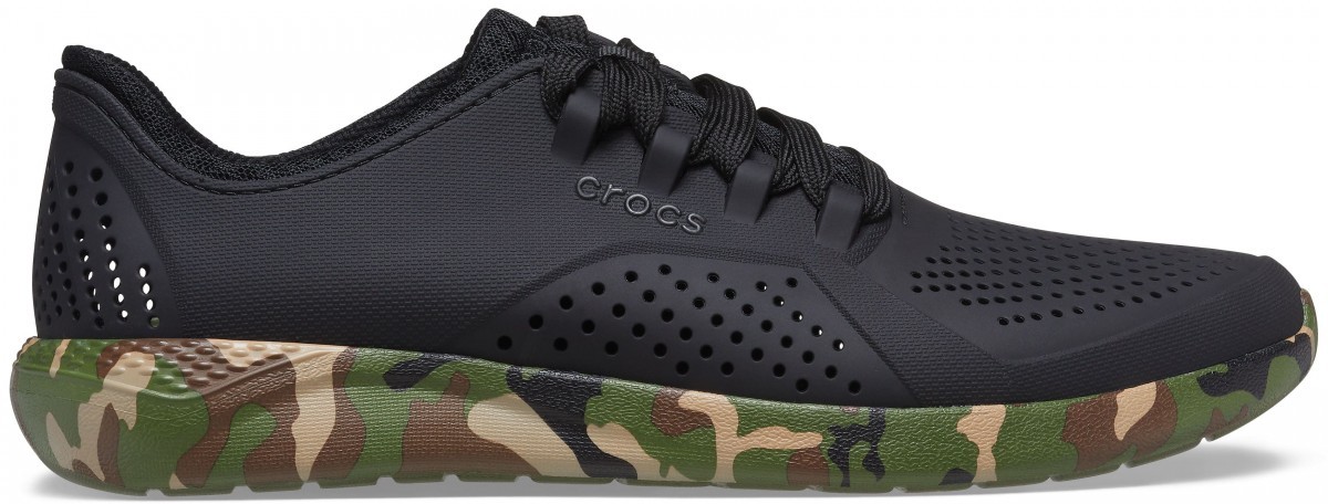 Pantofi crocs men's literide printed camo pacer