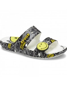 Papuci Classic Crocs Smiley... Alb - White/Multi 2