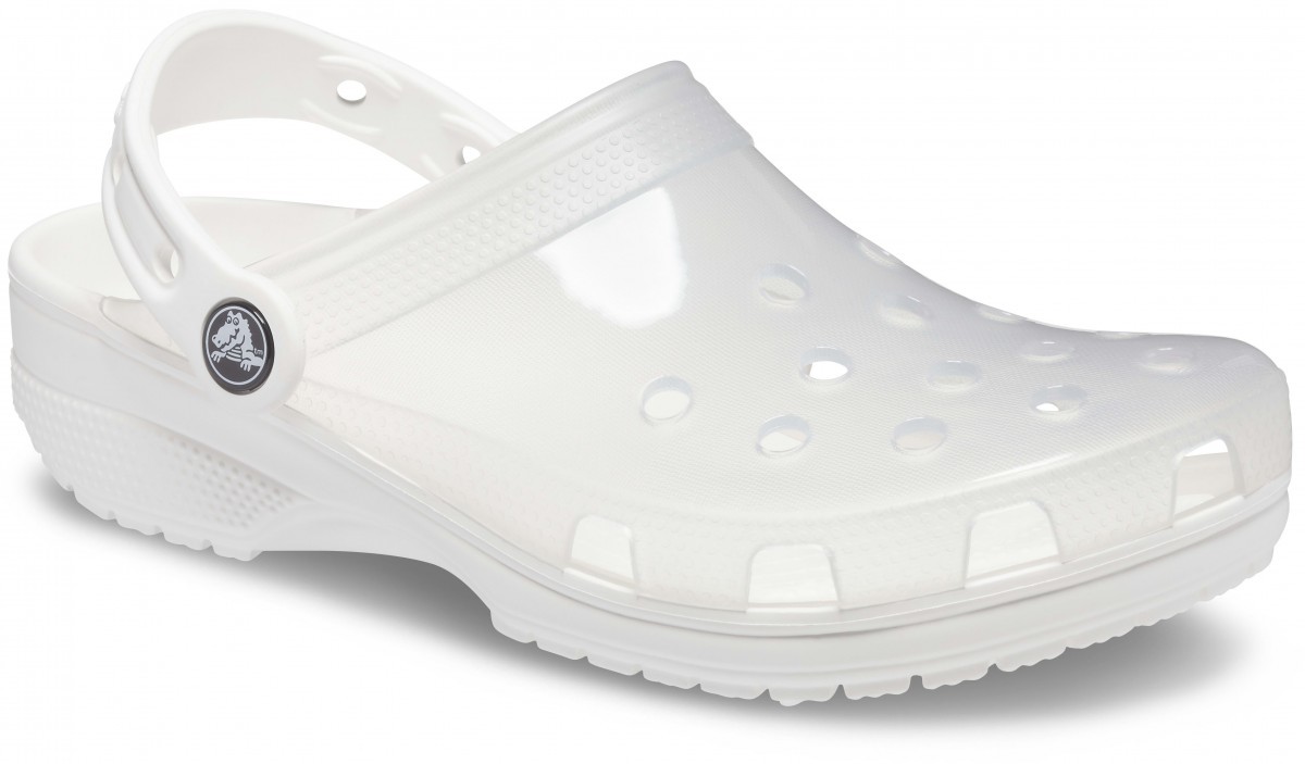 Saboti Crocs Classic Translucent Clog Alb - White - 1 | YEO