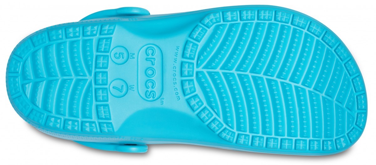 Saboti Crocs Classic Translucent Clog Albastru deschis - Digital Aqua - 3 | YEO