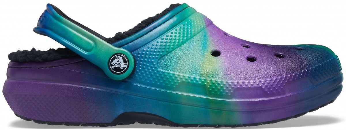 Saboți Crocs Classic Lined Out of this World Clog Multicolor – Multi/Black Bărbaţi