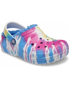 Saboți Crocs Kids' Classic... Multicolor - Powder Blue/Multi 2