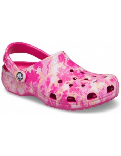 Saboți Crocs Classic Bleach... Roz - Candy Pink 2