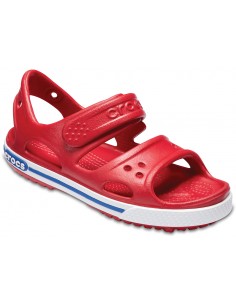 Sandale Crocs Crocband II... Rosu - Pepper/Blue Jean 2