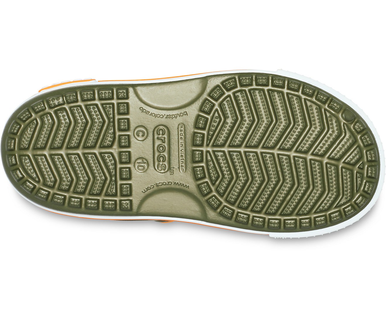 Sandale Crocs Crocband II Sandal Kids Verde - Army Green