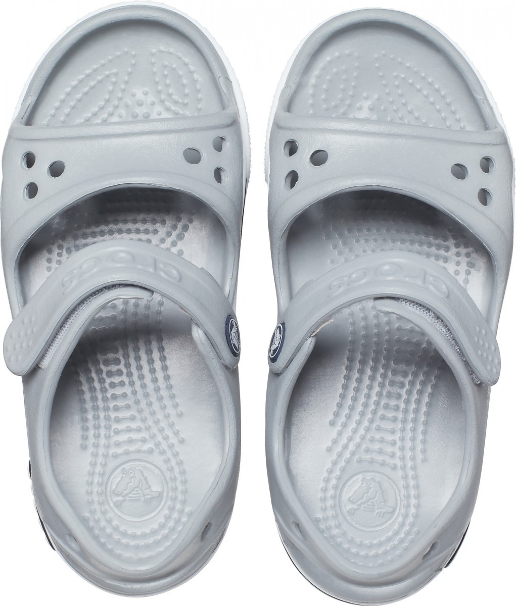 Sandale Crocs Crocband II Sandal Kids Gri - Light Grey/Navy - 2 | YEO