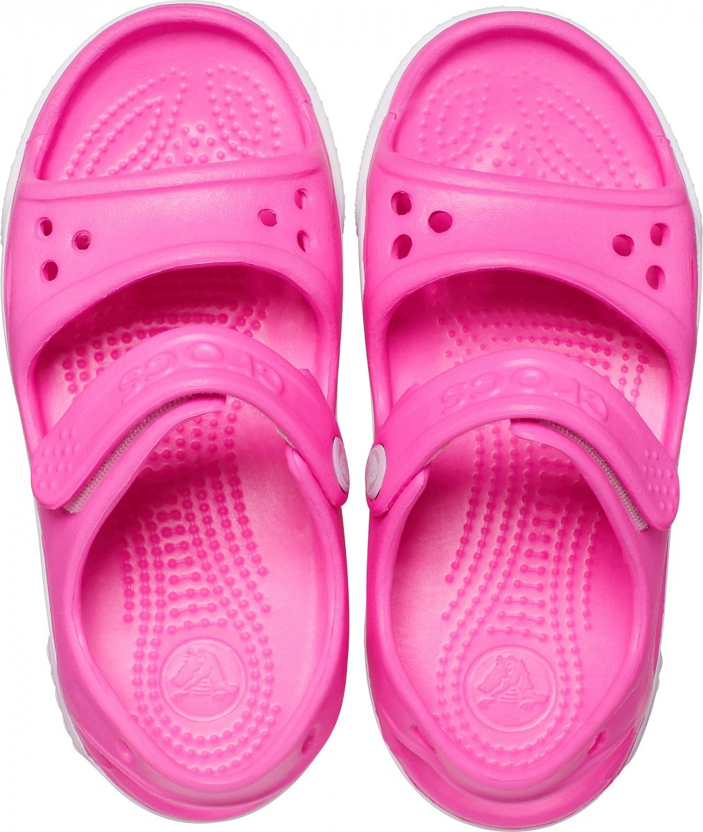 Sandale Crocs Crocband II Sandal Kids Roz - Electric Pink - 2 | YEO