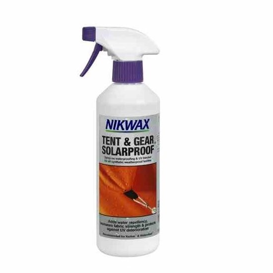 Nikwax Tent & Gear Solarproof, solutie pentru impermeabilizat, protectia UV pentru cort si echipament - 500ml