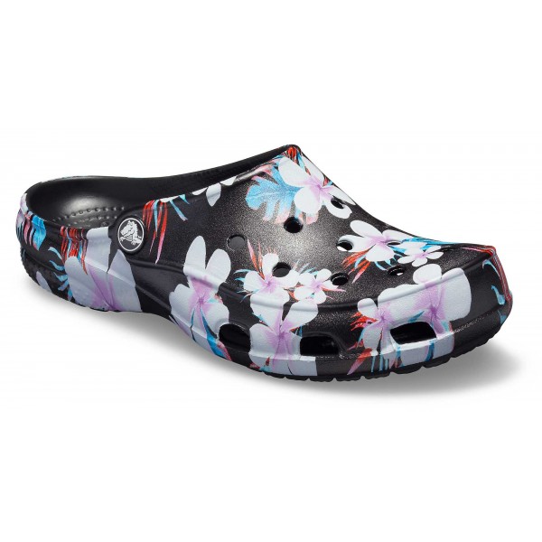 Negru - Tropical Floral/Black