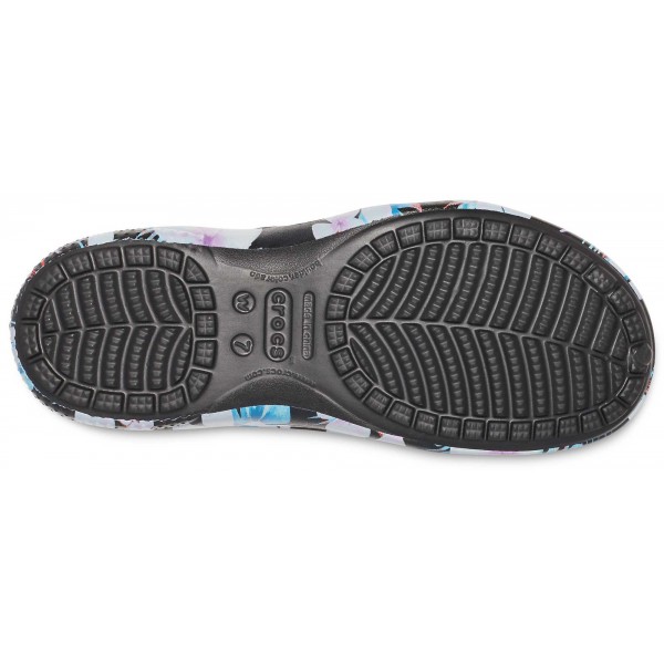 Negru - Tropical Floral/Black