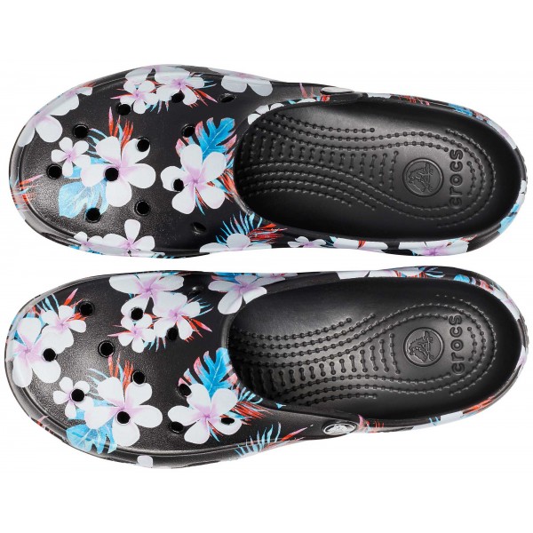 Negru - Tropical Floral/Black
