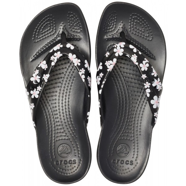 Negru - Tropical Floral/Black