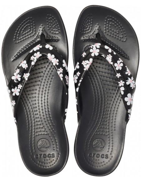 Negru - Tropical Floral/Black