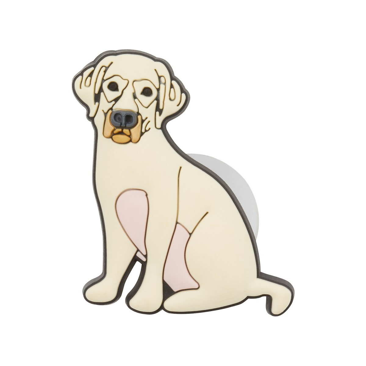 Jibbitz crocs yellow lab