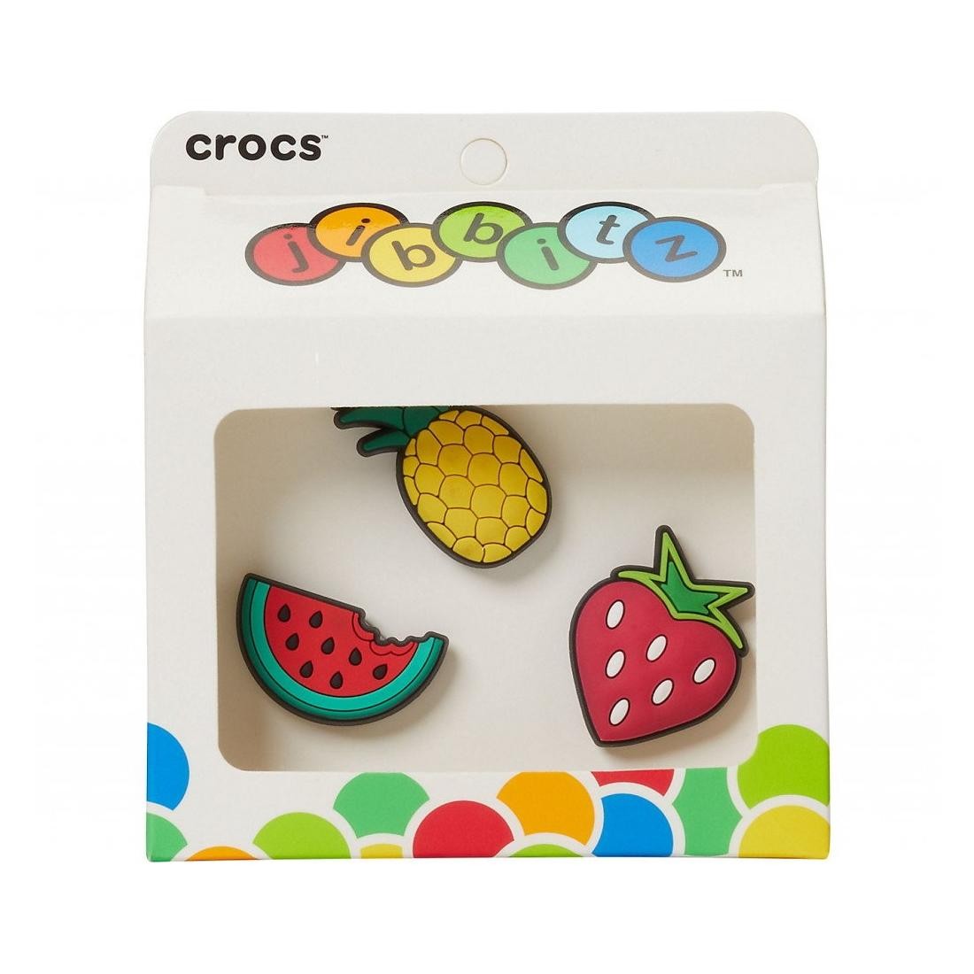 Jibbitz crocs fruit 3 pack