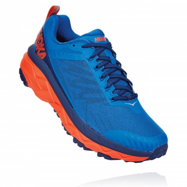 Albastru - Imperial Blue/Mandarin Red