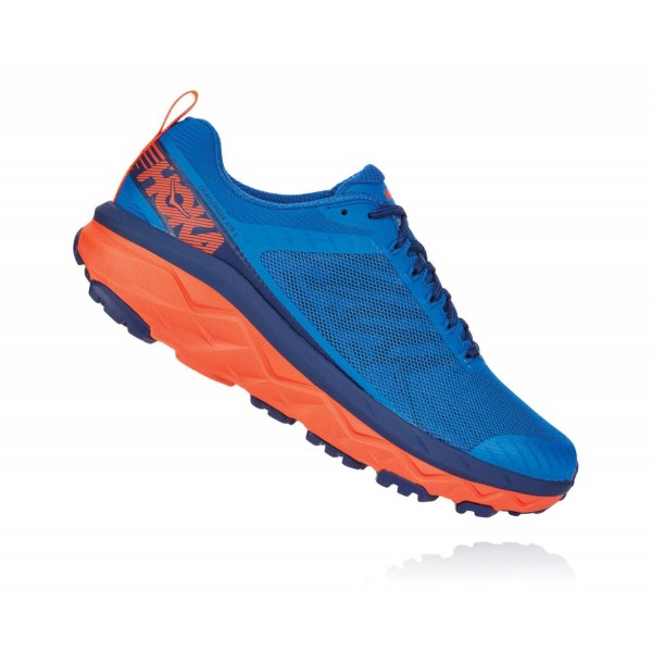 Albastru - Imperial Blue/Mandarin Red