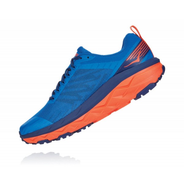 Albastru - Imperial Blue/Mandarin Red