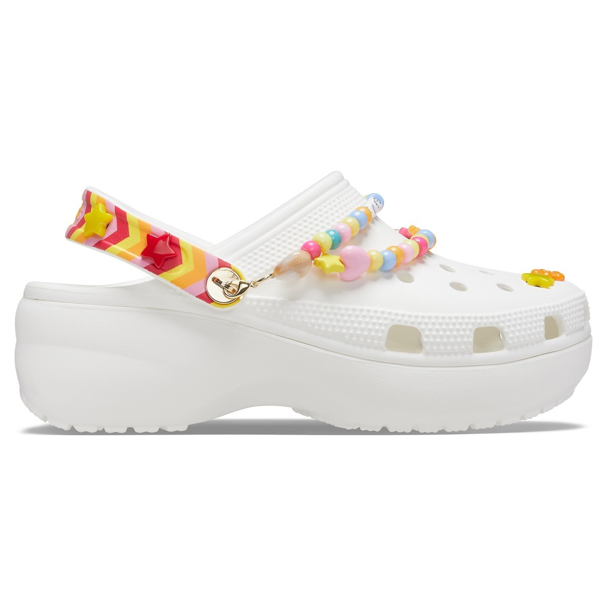 Saboți crocs classic festival vibes platform clog