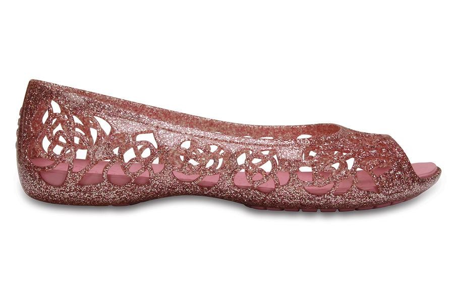 Balerini Crocs Kids\' Isabella Glitter Flat GS Roz - Blossom - 1 | YEO
