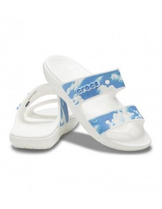 Papuci Classic Crocs Out of... Alb - White 2