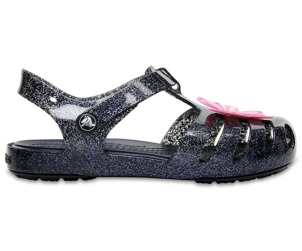 Sandale Crocs Isabella Novelty Sandal Kids Albastru - Navy - 1 | YEO