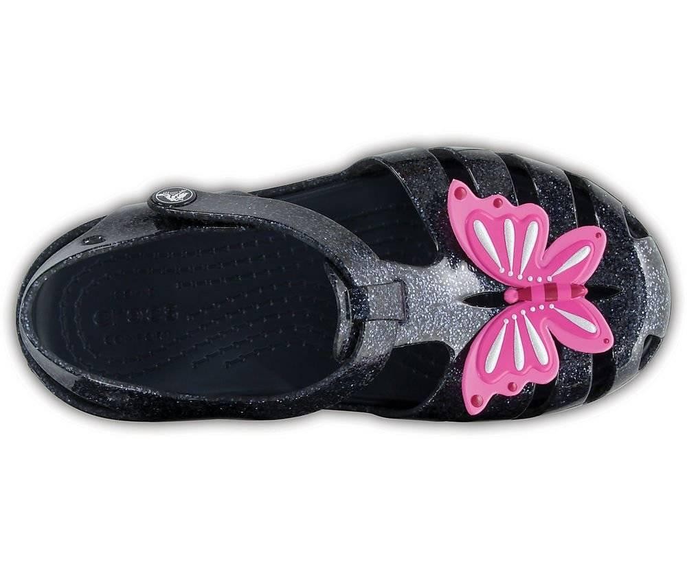 Sandale Crocs Isabella Novelty Sandal Kids Albastru - Navy - 4 | YEO