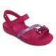 Sandale Crocs Lina Sandal Kids Culoare Roz - Candy Pink