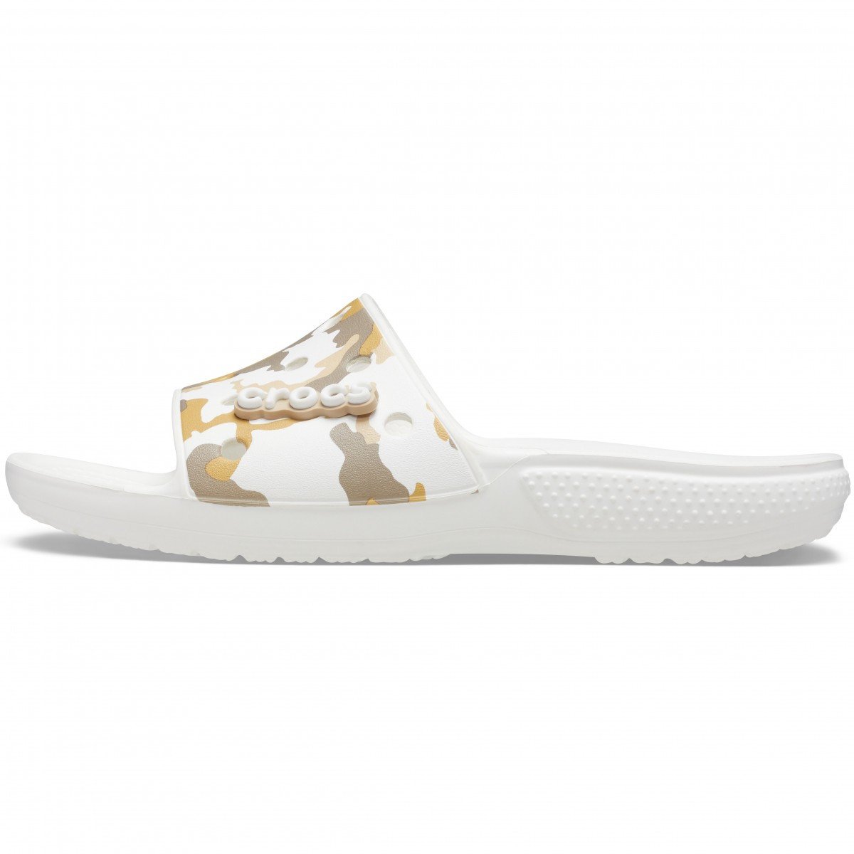 Papuci Classic Crocs Printed Camo Slide Alb - White/Multi - 1 | YEO