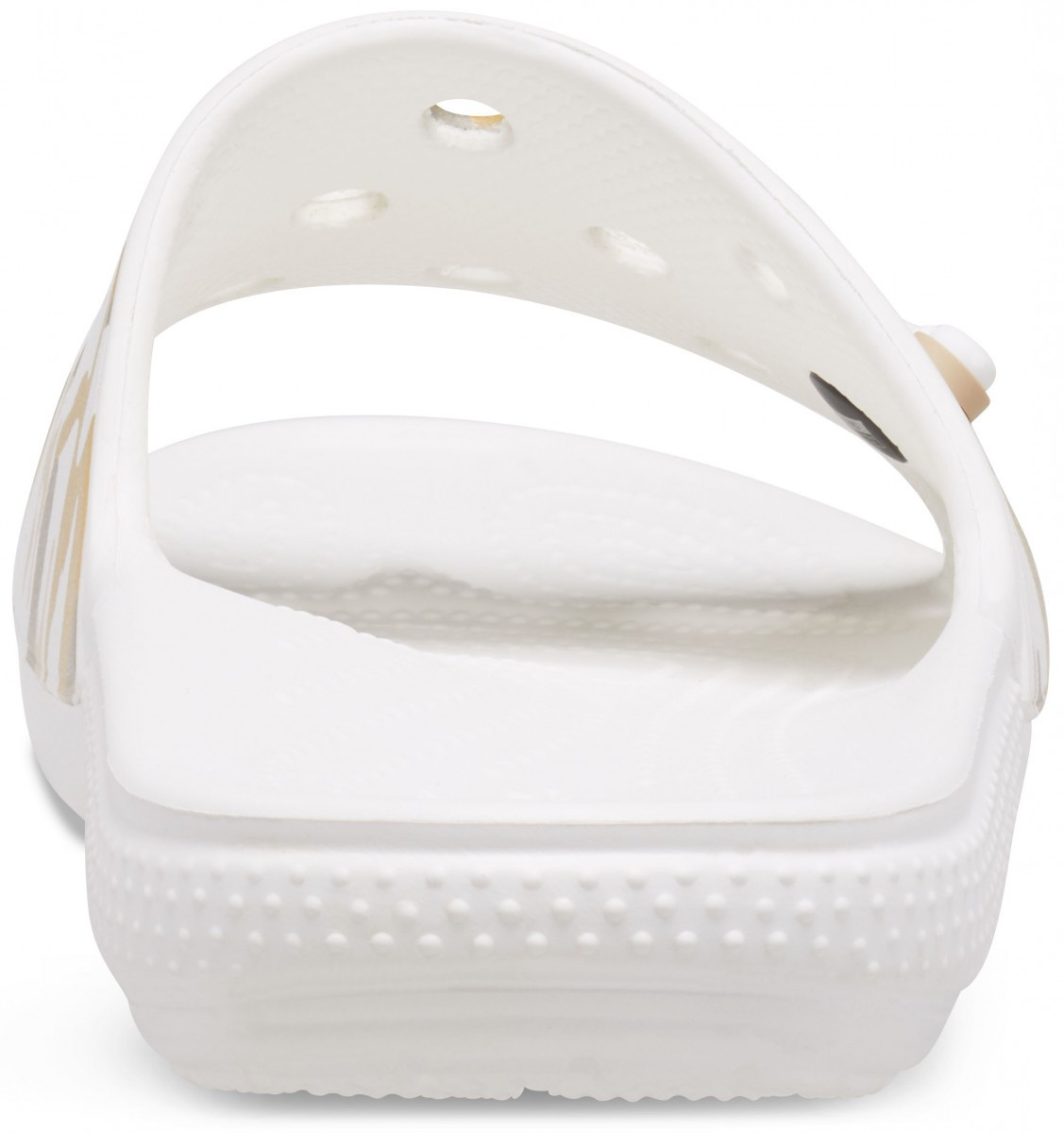 Papuci Classic Crocs Printed Camo Slide Alb - White/Multi - 2 | YEO