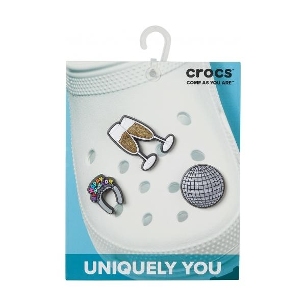 Jibbitz Crocs New Year 3 Pack barbati imagine 2022