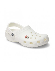 Jibbitz Crocs Mushroom Alb - White/Red 2