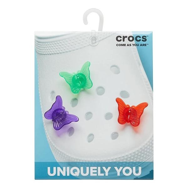 Jibbitz crocs butterfly clip 3 pack