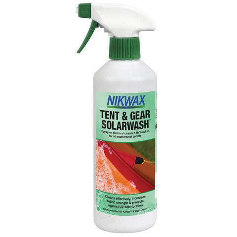 Nikwax Tent & Gear Solarwash, solutie pentru spălat corturi și echipamente - 500ml