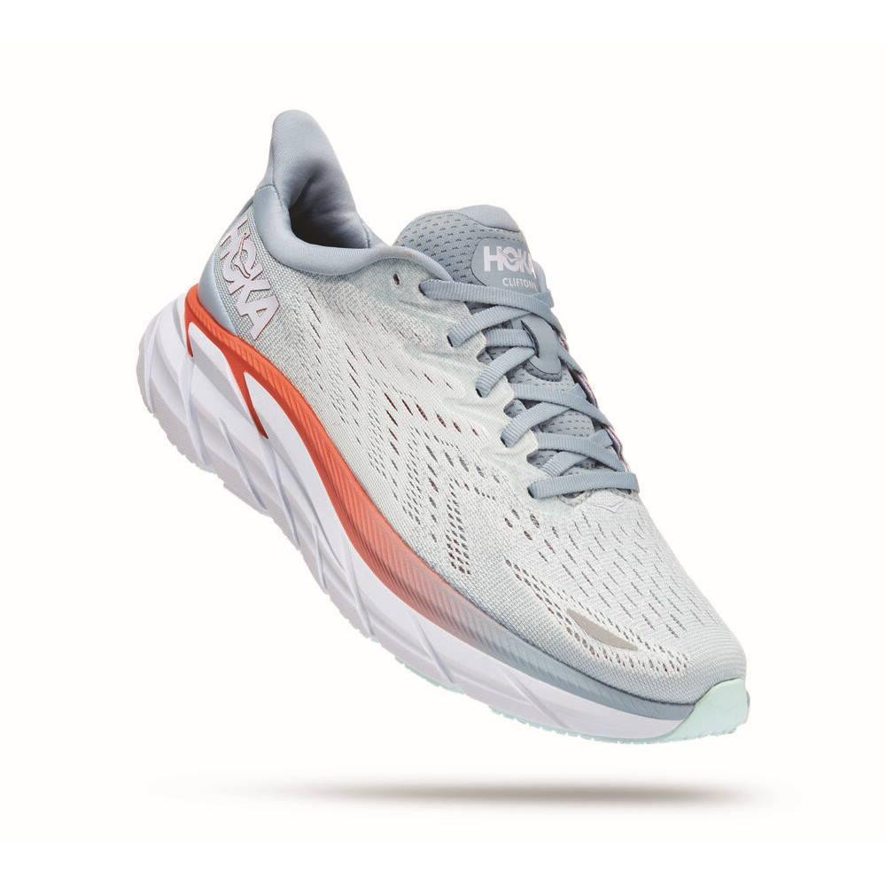 Pantofi Hoka Women’s Clifton 8 Albastru – Blue Fog/Plein Air Air