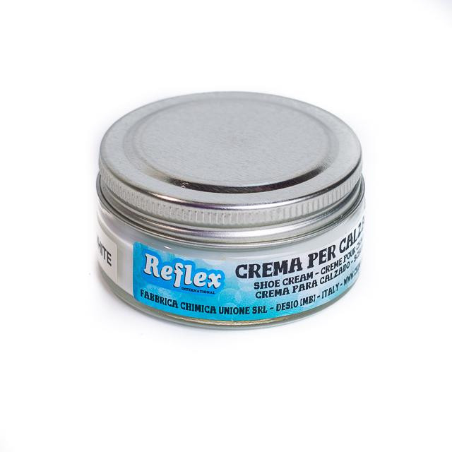 Cremă pentru încălţăminte Reflex în borcan de 50ml Alb – White 50ml imagine 2022