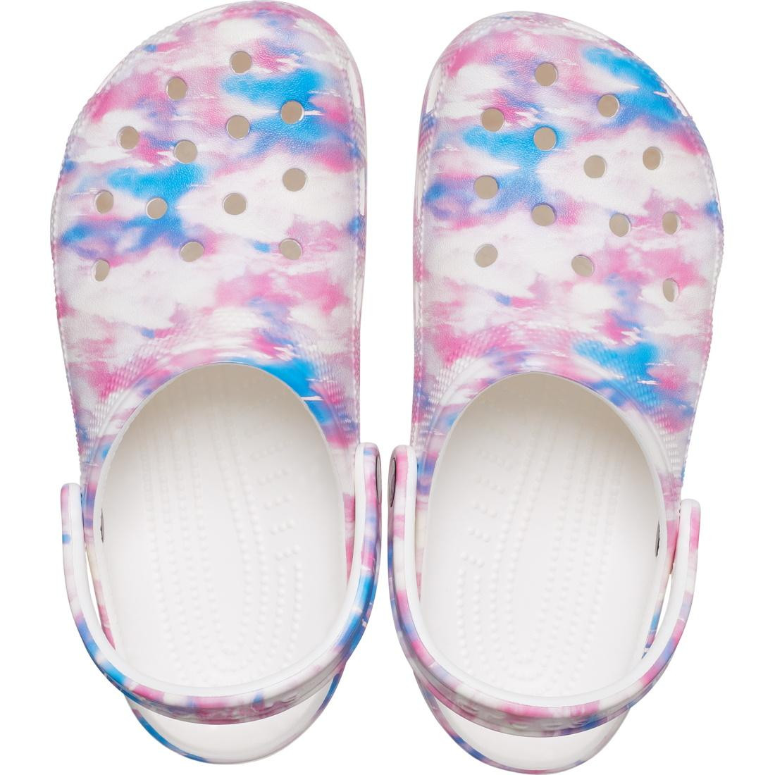 Saboti Crocs Classic Dream Clog Alb - White/Multi - 2 | YEO